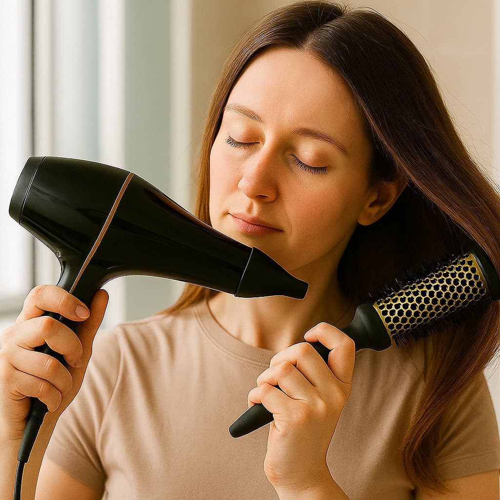 Secador Cabelo Profissional Potente Jato Secar Alisar Modelar Escova Pente