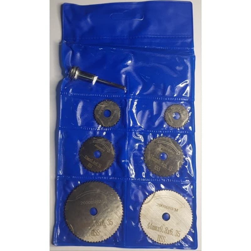 Kit Mini retifica de Corte Serra Circular Micro Retifica Furadeira Parafusadeira Profissional Universal 6 Peças 1 Haste