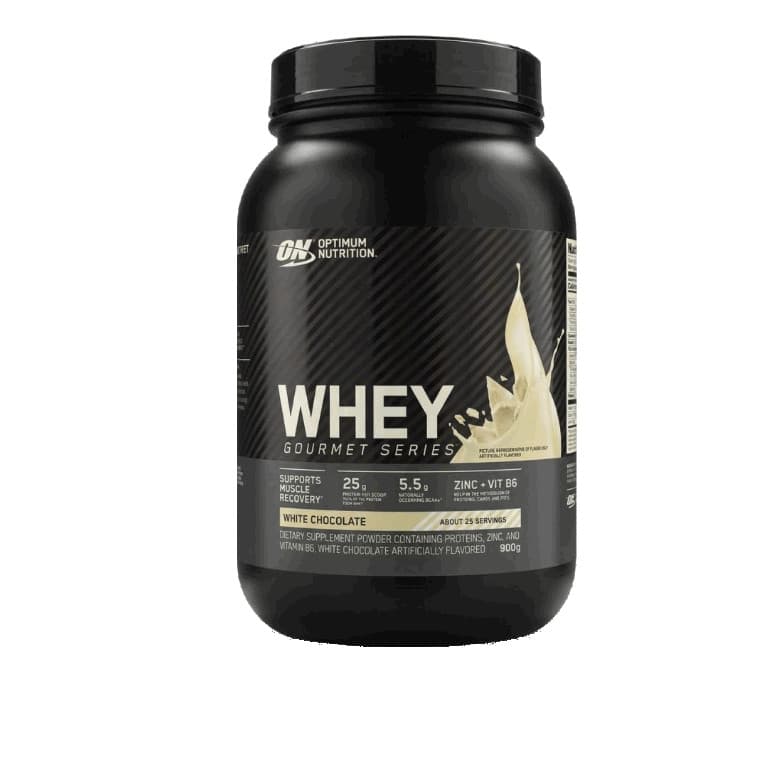 Whey Protein ON Gourmet Series 900g Chocolate Branco Optimum Nutrition