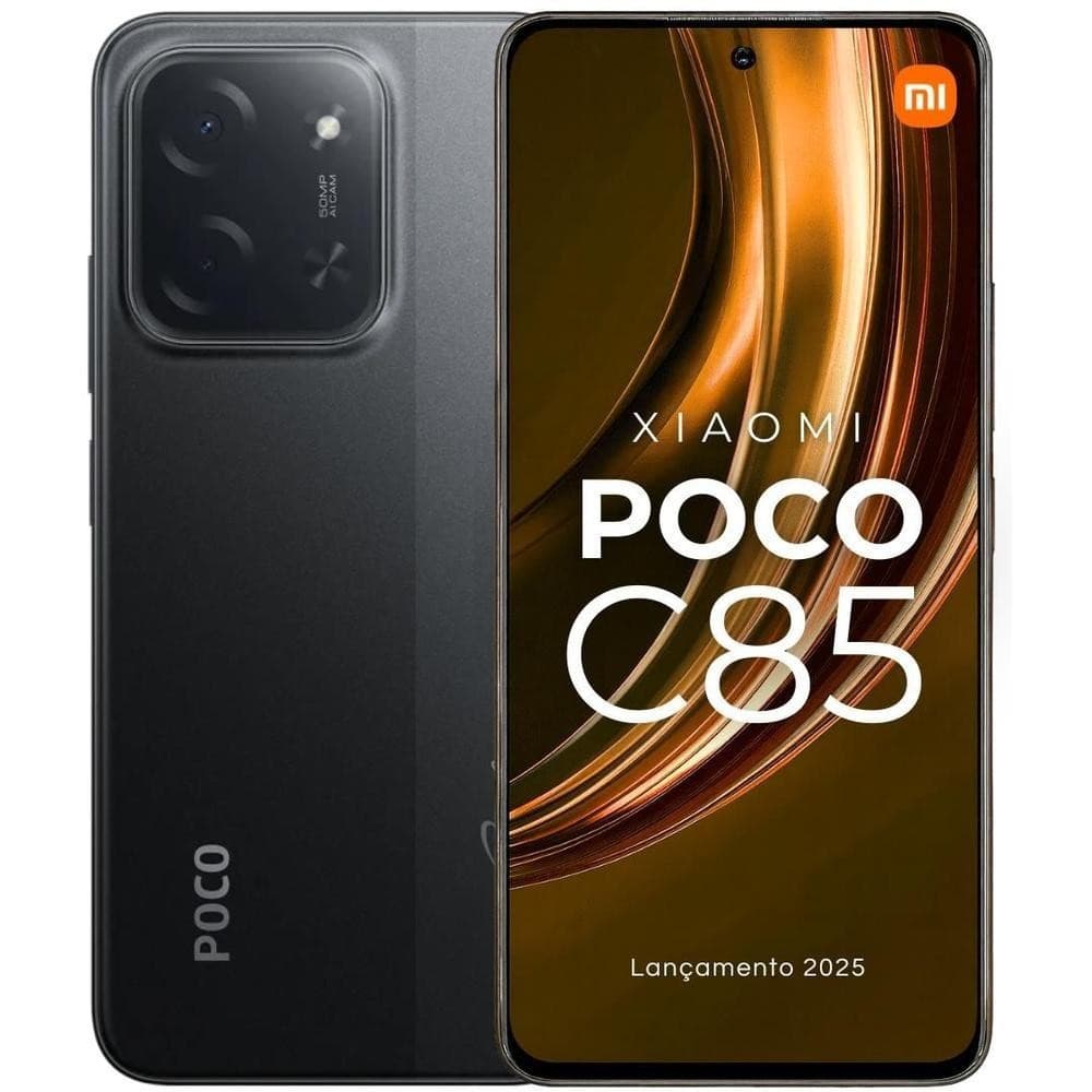 Smartphone Xiaomi Poco C85 256GB / 128GB Versão Global NFC Novo Lacrado Original