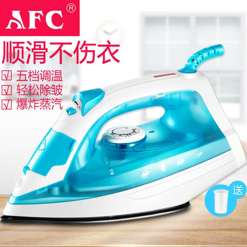 AFC ferro a vapor doméstico portátil Mini ferro elétrico pequeno portátil engomar roupas máquina de passar roupa ferro d