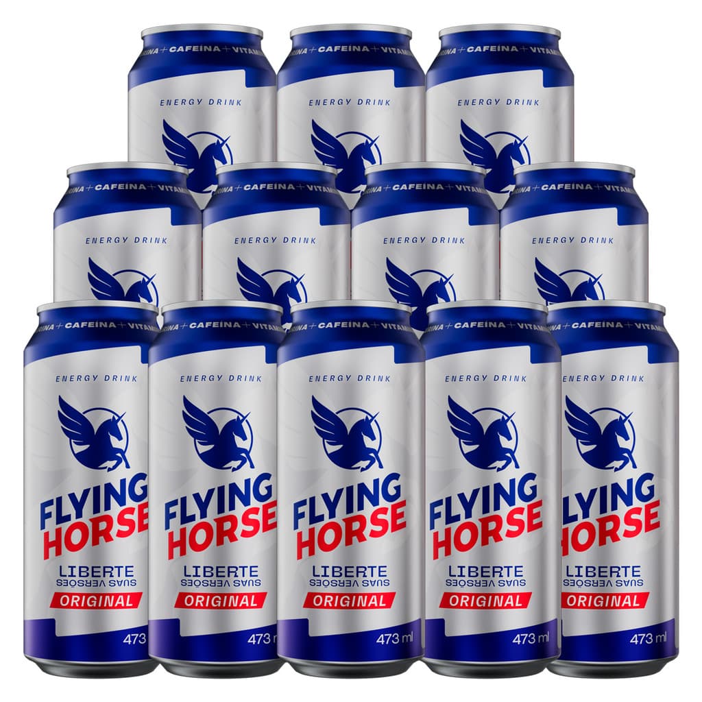 Energético Flying Horse Energy Drink 473ml 12 Unidades