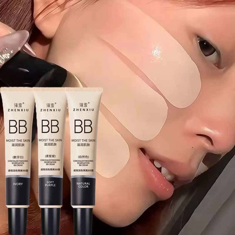 Tímido base creme bb creme iluminar o tom da pele base líquida creme corretivo base líquida de longa duração não-despert