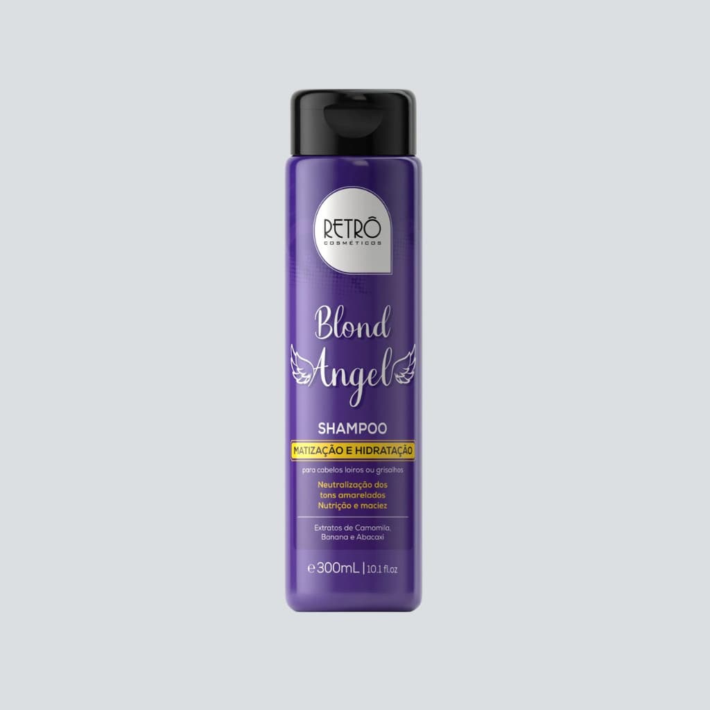 Shampoo Matizador Hidratante Blond Angel 300ml - Retrô Cosméticos
