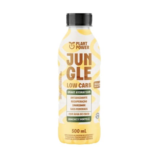 Jungle Isotônico Natural Low Carb Sabor Abacaxi e Hortela 500ml