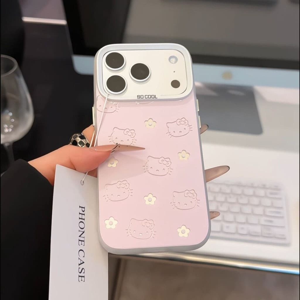 Capa Capinha Para iPhone 17 PRO PROMAX 16 11 12 13 14 15 XS XR capinha de celular com estampa de flor W003271