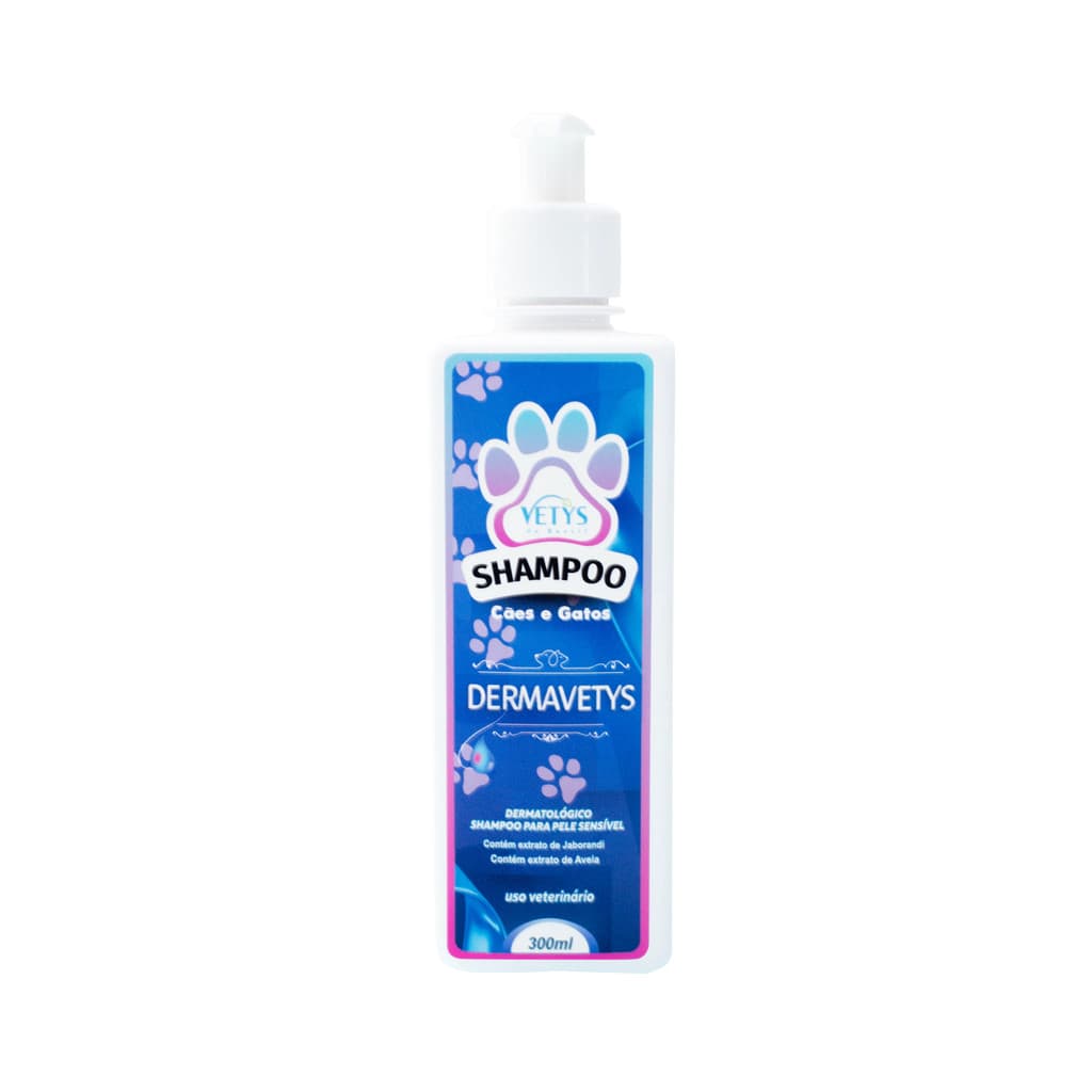 Shampoo Pet Dermavetys Vetys do Brasil 300ml (para cães e gatos)