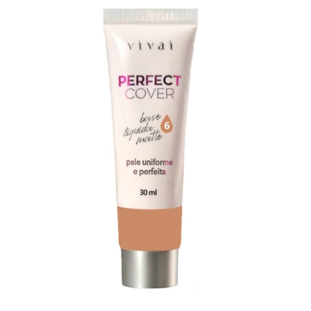Base Liquida Matte Perfect Cover Vivai 30Ml - Cor: 06