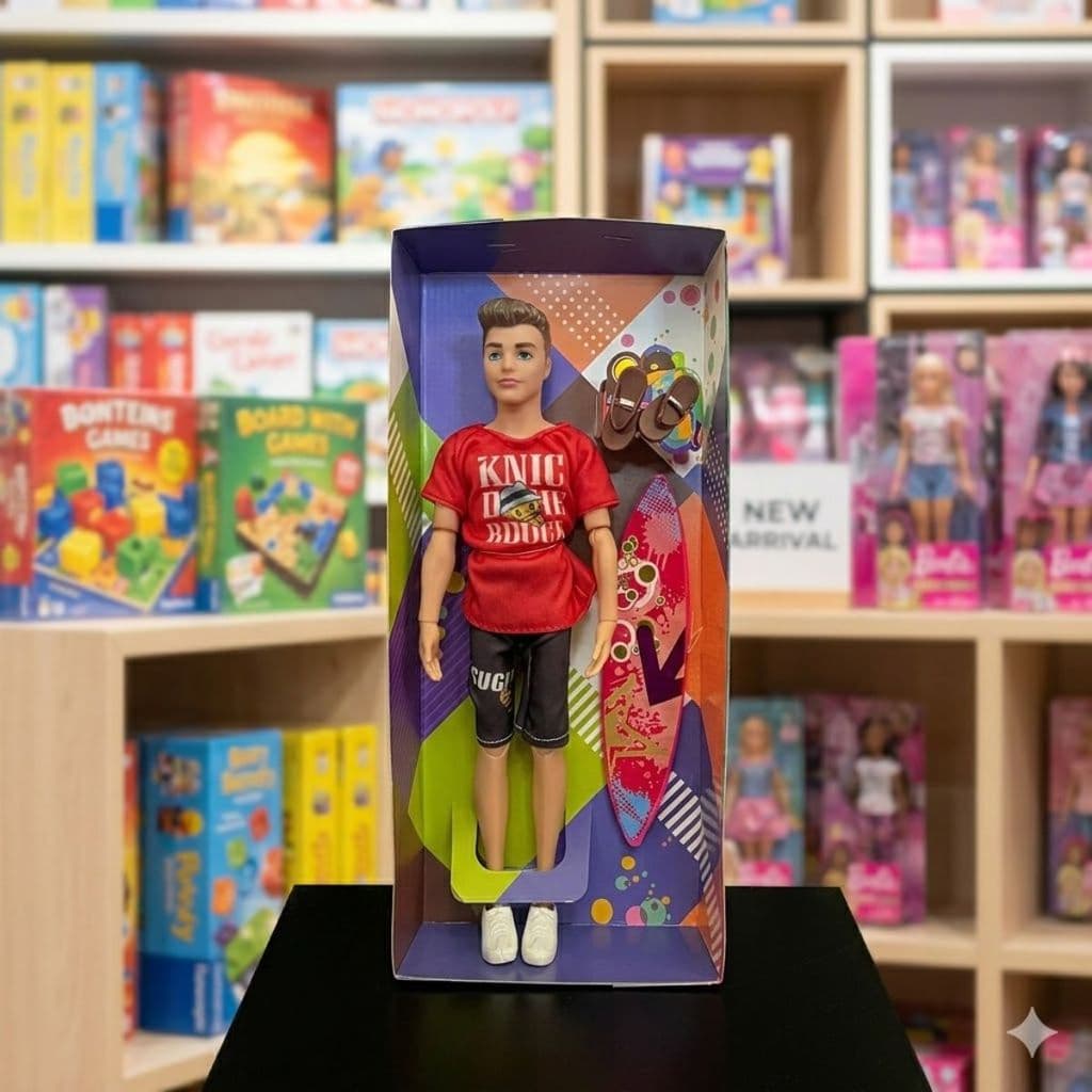 Brinquedo Colecionável Boneco articulado Acessórios