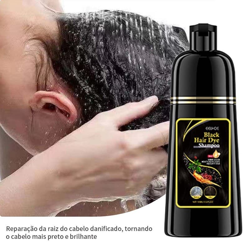 Shampoo Cabelo Preto Polygonum Multiflorum Essence Hidratante Reparação De Limpeza De 100ml