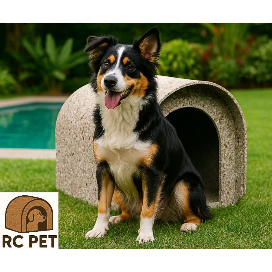 Casinha Pet Iglu Ecologica Material Reciclado Cachorros Cães Gatos e Animais Grandes