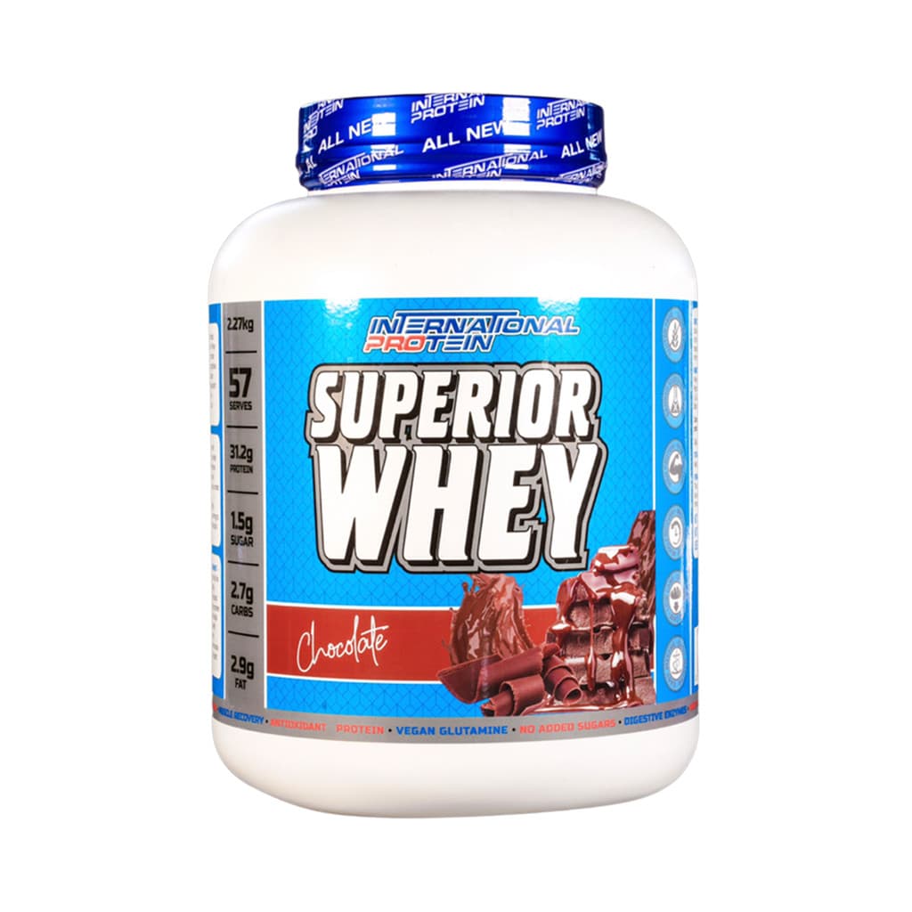Whey Protein - Superior Whey 3W 2270g Chocolate - International Protein