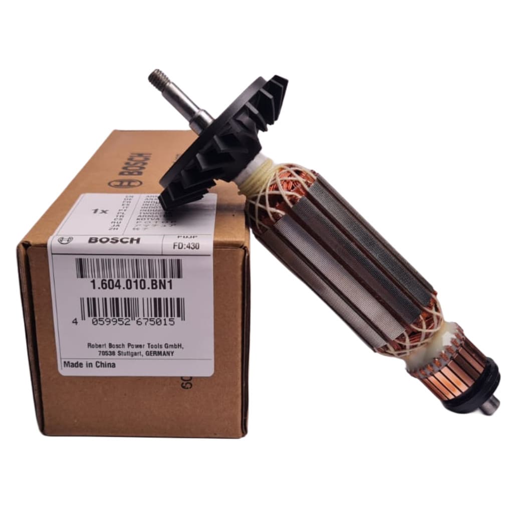 Induzido para Esmerilhadeira GWS 9-125s Bosch Original Cód 1604010BN1 220v