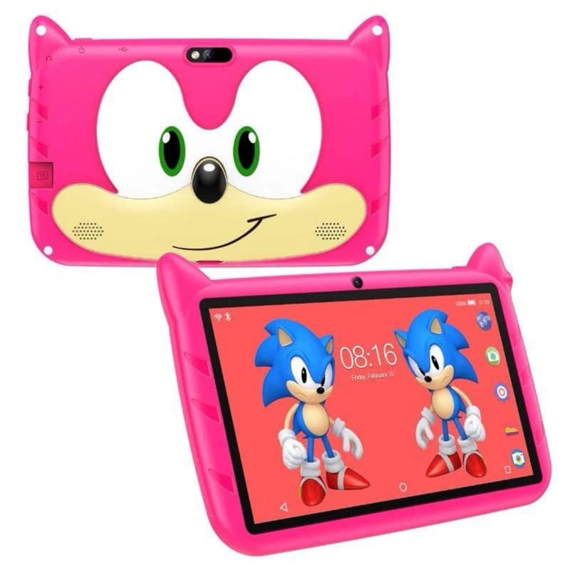 Tablet Infantil Para Crianças Kids Sonic Android 7 Polegadas Com 64GB Smart 2030