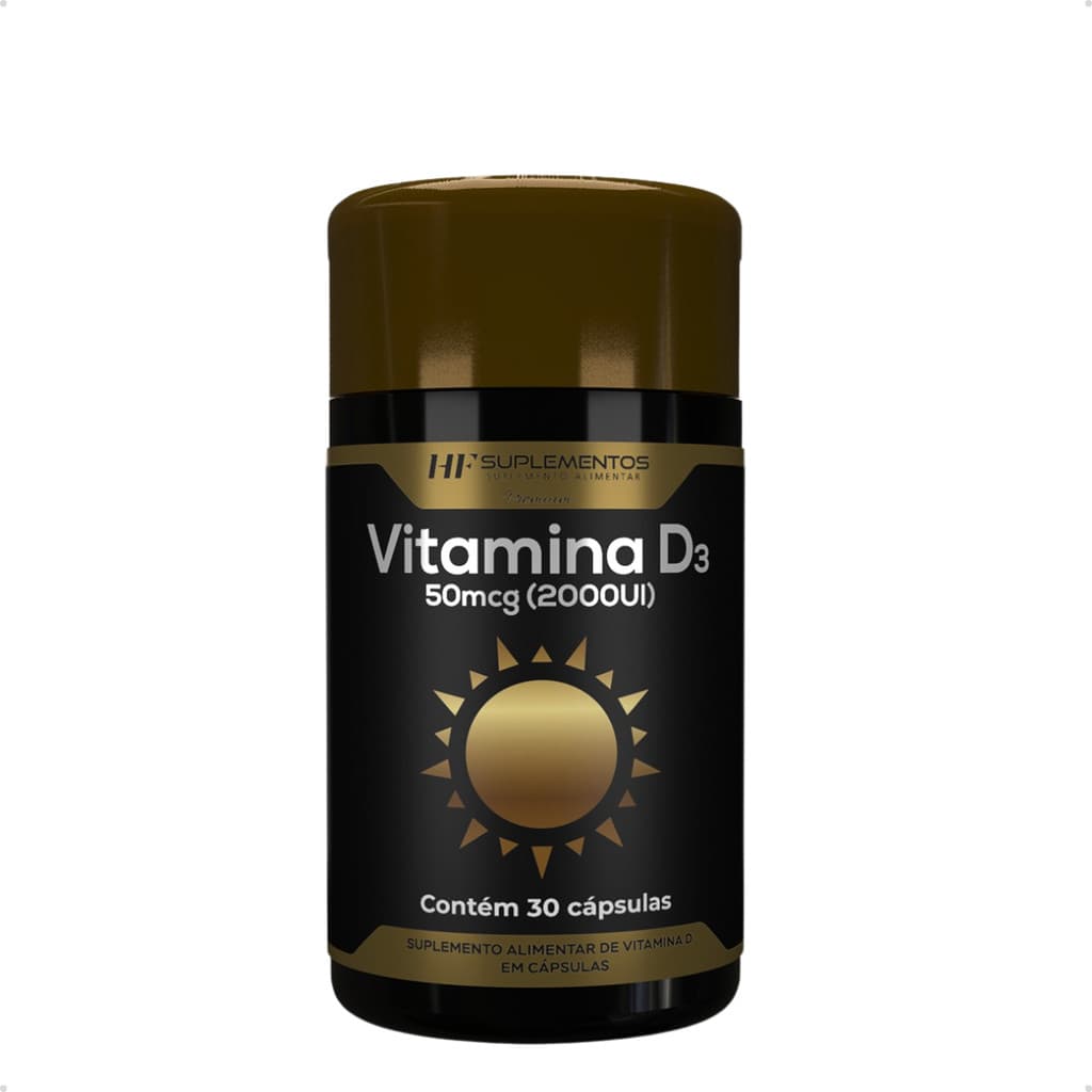 VITAMINA D3 2000UI 30CAPS PREMIUM HF SUPLEMENTOS