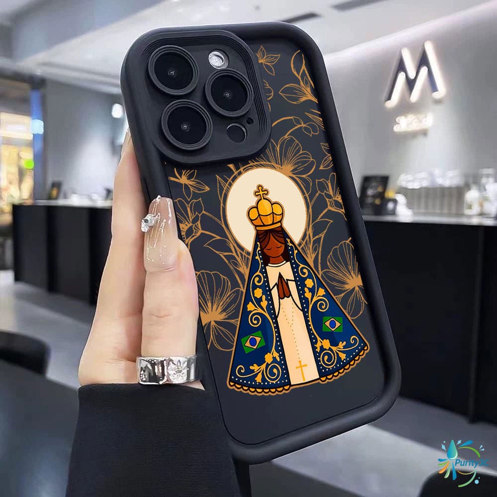 Capinha Para Samsung A17 A07 A56 A36 A55 A54 A16 A15 A14 A35 A32 Capa de celular Aparecida Padrão De Case