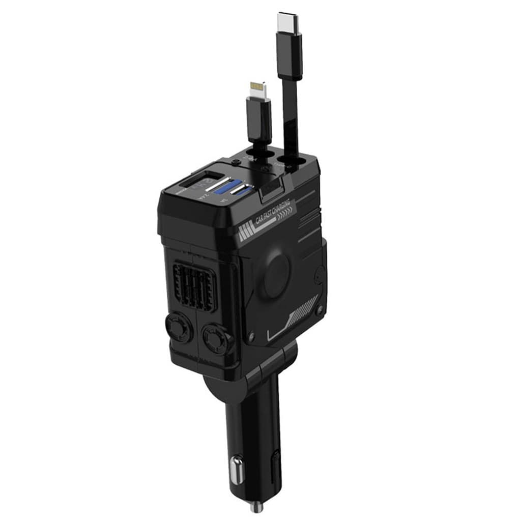 Carregador Automotivo Turbo USB Carro Caminhao Caminhonete Carreta Carregamento Rapido Tela Inteligente Celular Tablet
