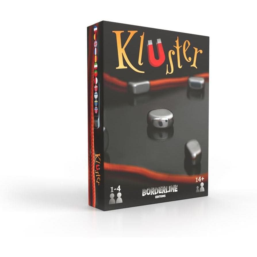 Buró, Kluster, Jogo de Imãs, Estratégico, Diversão para família, 1-4 jogadores, 10 minutos