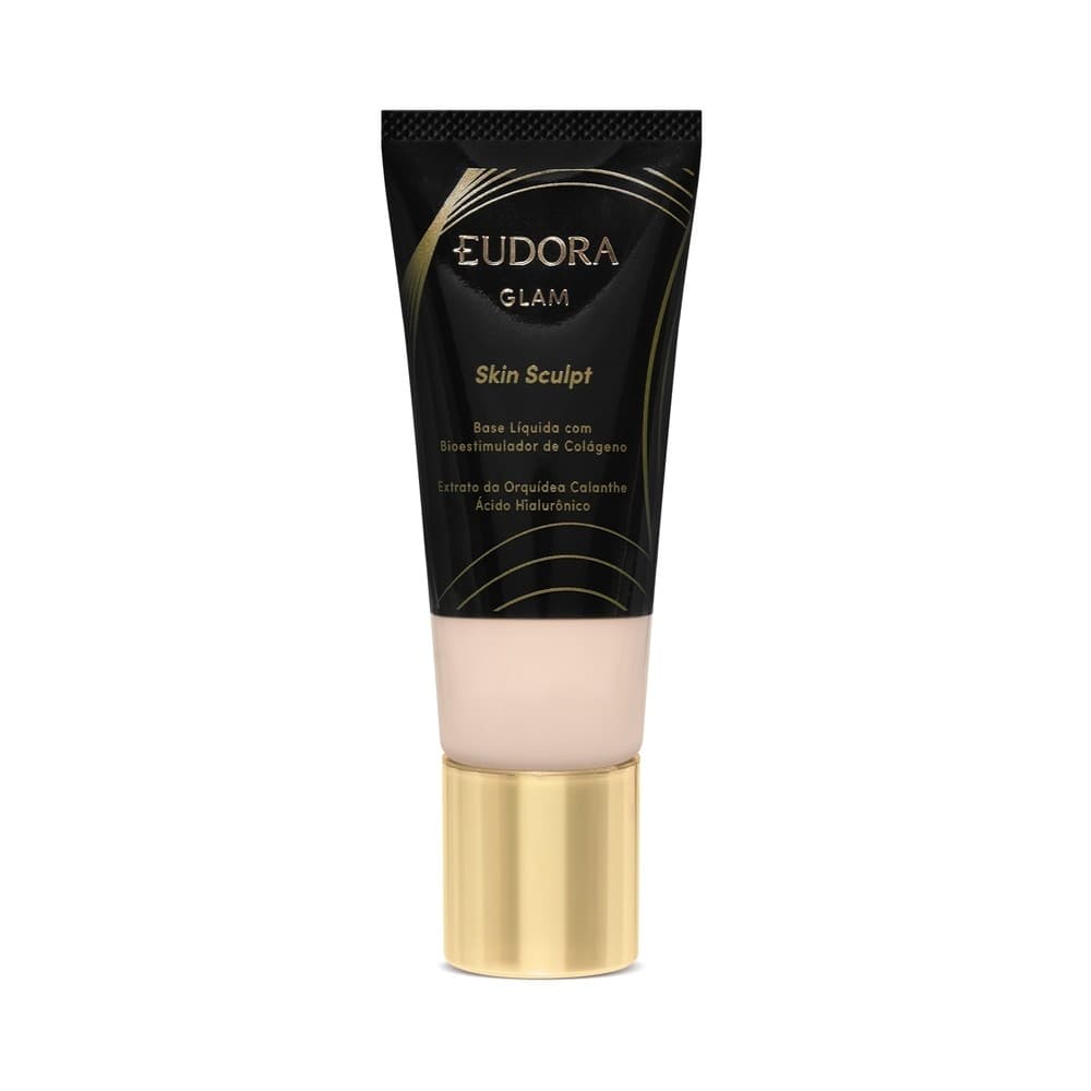 Eudora Glam Skin Sculpt Base Líquida Semi Matte Cor 03 30ml