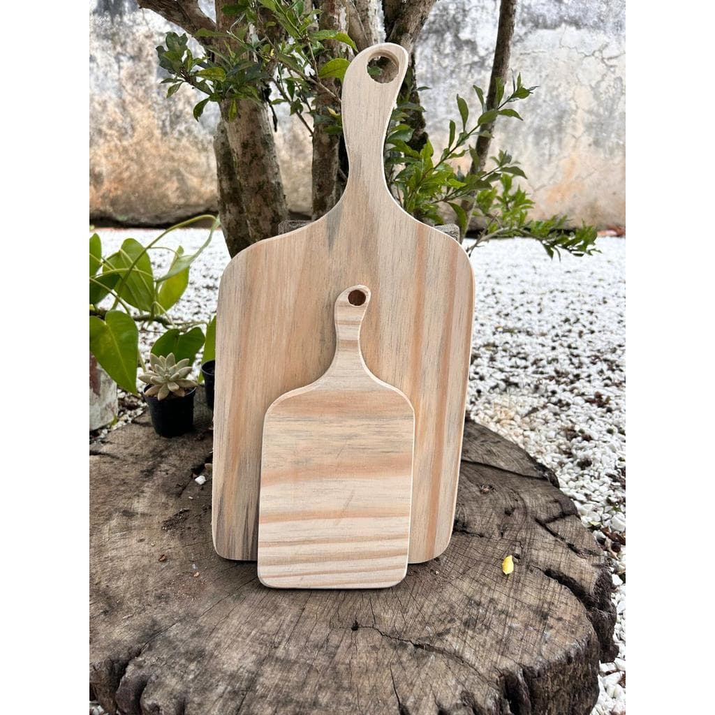 Kit Tábua de Carne ou Frios + Mini Tábua para Temperos