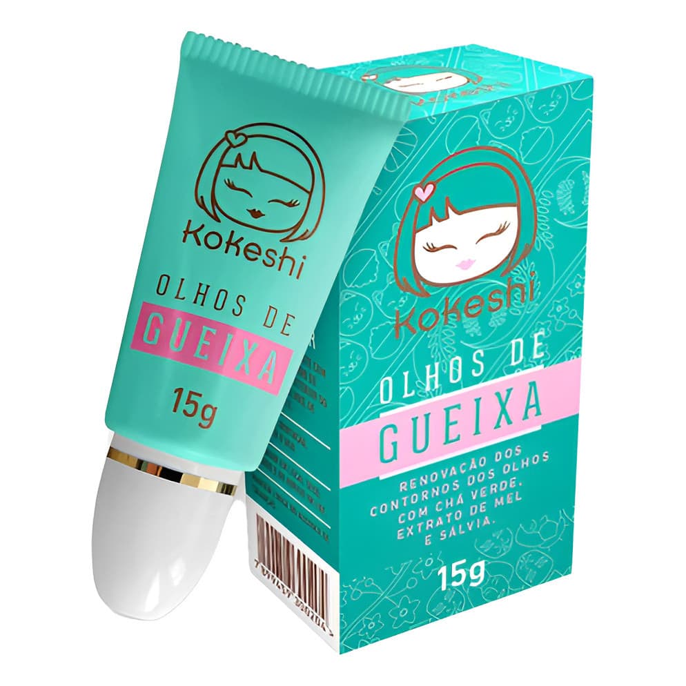 Hidratante Facial Kokeshi Olhos Gueixa 15g