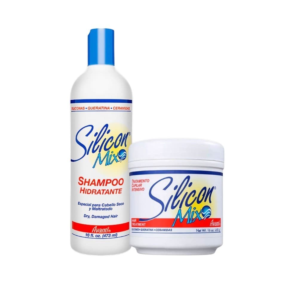 Kit Silicon Mix Shampoo Hidratante 473Ml + Máscara Hidratante 450G