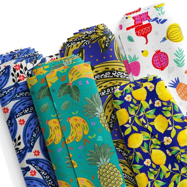 Tecido Sarja Impermeável Estampas Coleção Grife Costura Artesanato Patchwork Pano