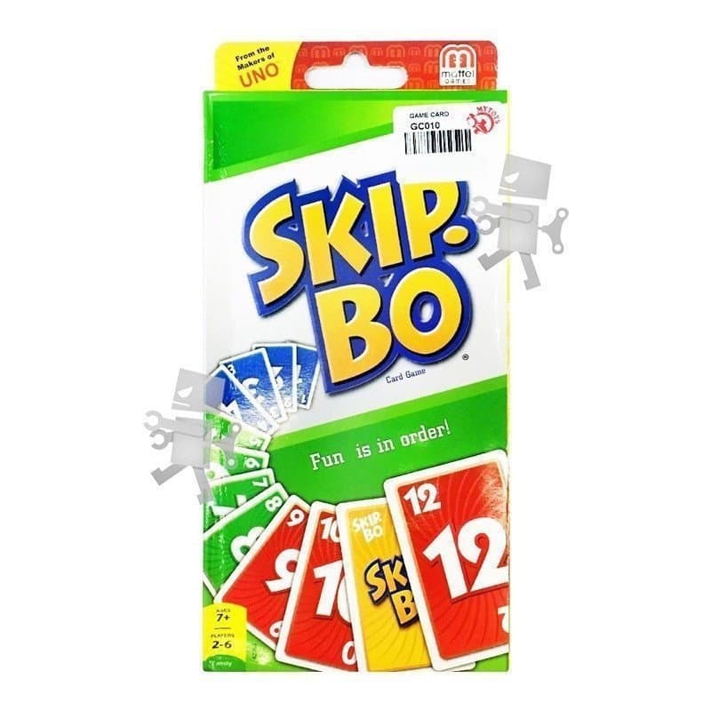 Cartas Skip Bo Jogos de Tabuleiro para Família Brinquedos para Família CAI8