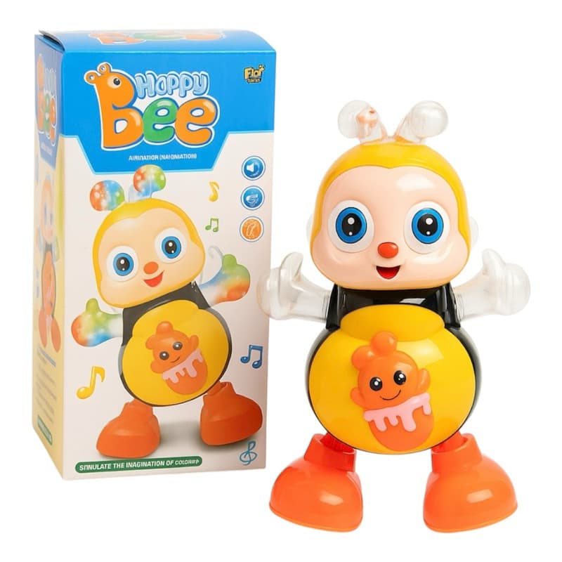 Abelhinha Dançante Infantil Luzes Música Brinquedo Educativo