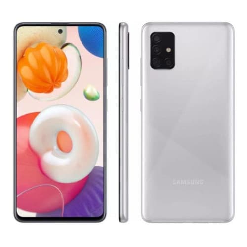 Usado: Samsung A51 128 GB Branco - Sem Face Id / Touch Id