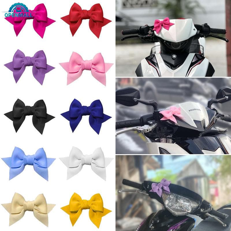 Decoração De Fita De Capacete Arco Para Motocicleta Bicicleta Elétrica Acessórios De Esqui Férias Fofa E Compacta Estilo
