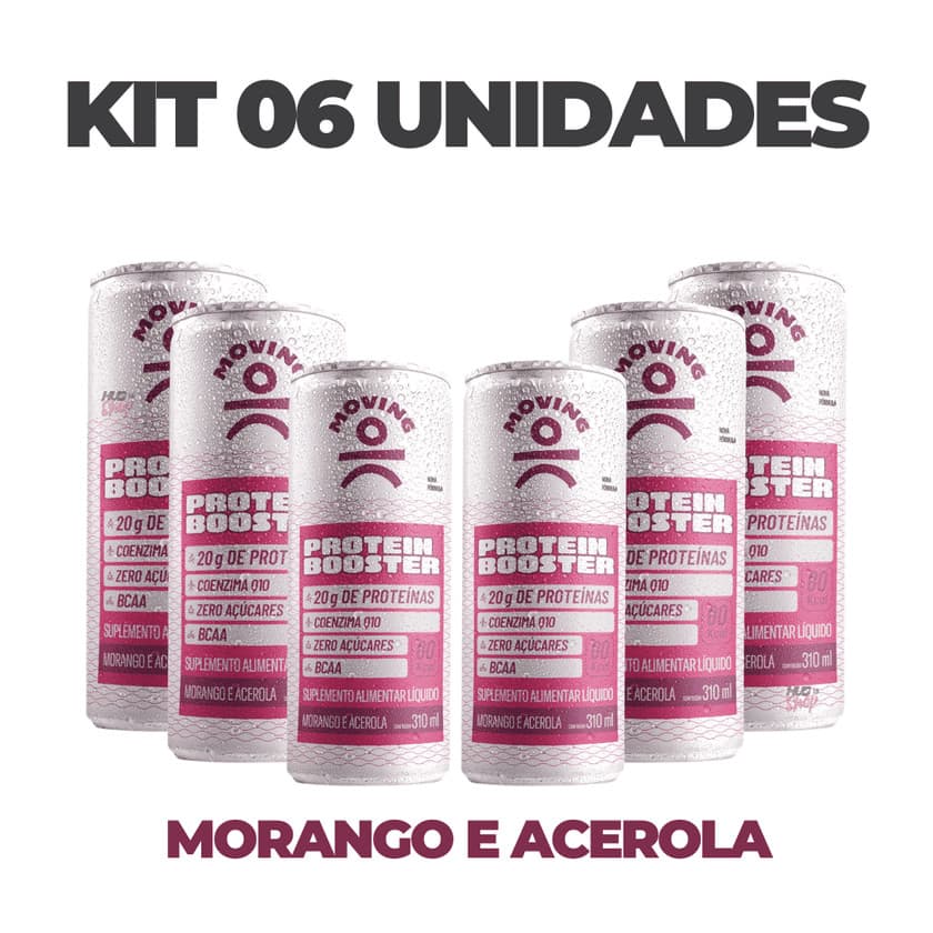 Moving Protein Booster Bebida Proteica - Morango e Acerola