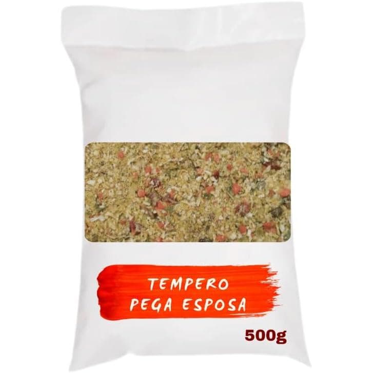 Tempero Pega Esposa, Mix especial de temperos, 500g