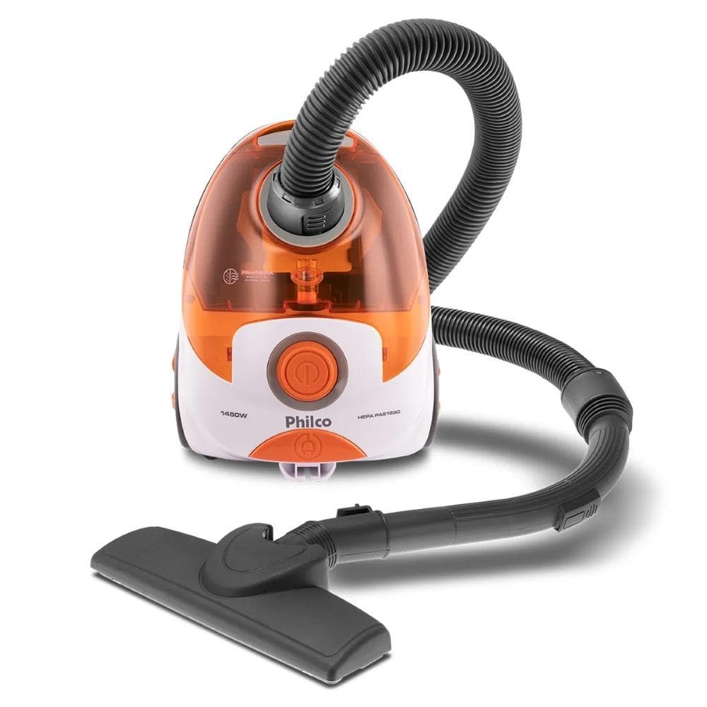 Aspirador de Pó Philco PAS1690 1450W Filtro Hepa Antiácaro