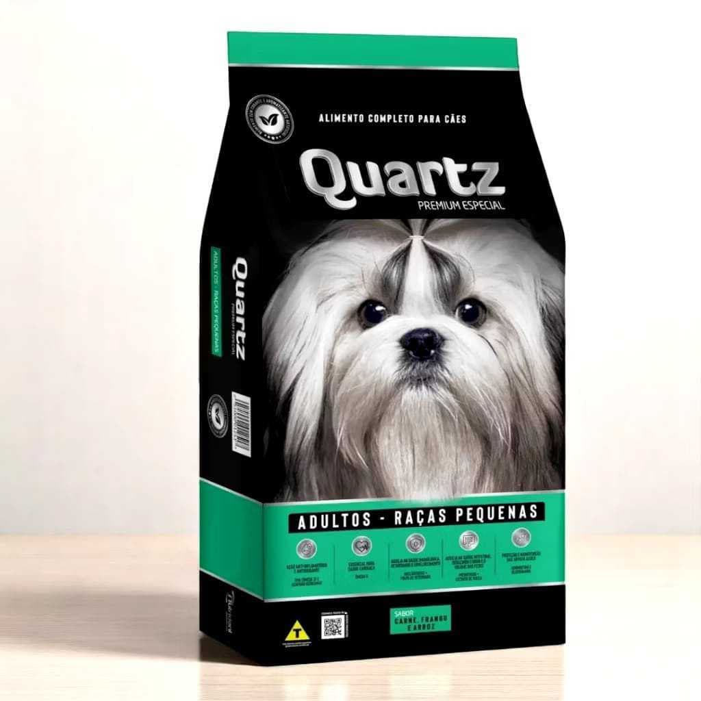 Ração Quartz Raças Pequenas, 10Kg para Cães Adultos