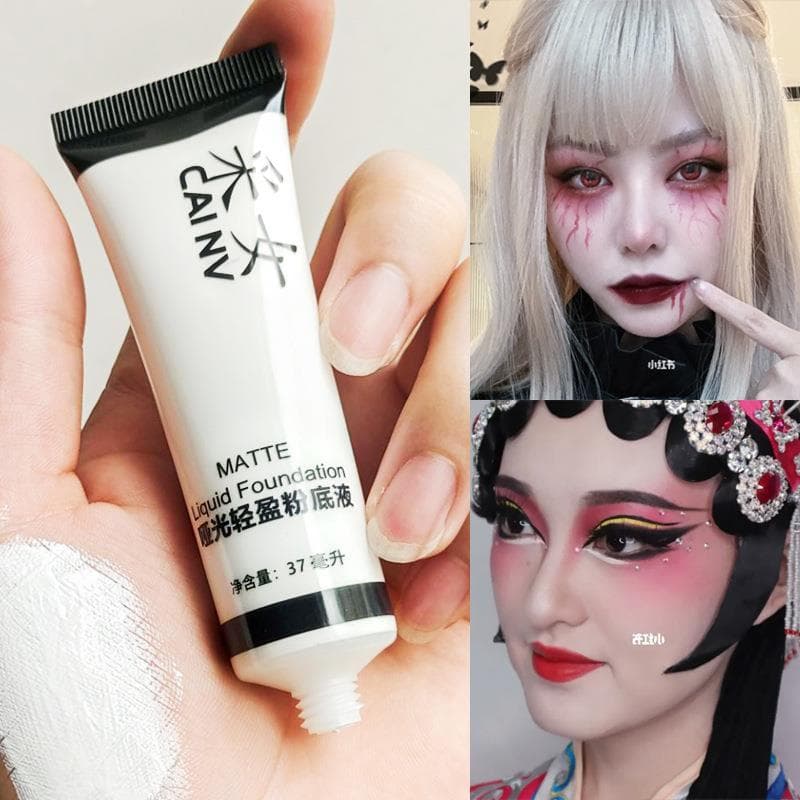 Creme de base branco puro Ultra branco base líquida misturando tonificação líquido branco fundação agente de mistura mis