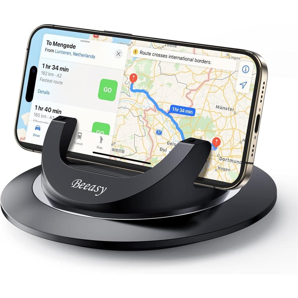 Suporte para Celular Beeasy para Painel de Carro, Suporte para Telefone de Carro com Rotação de 360 Graus ° Suporte de T