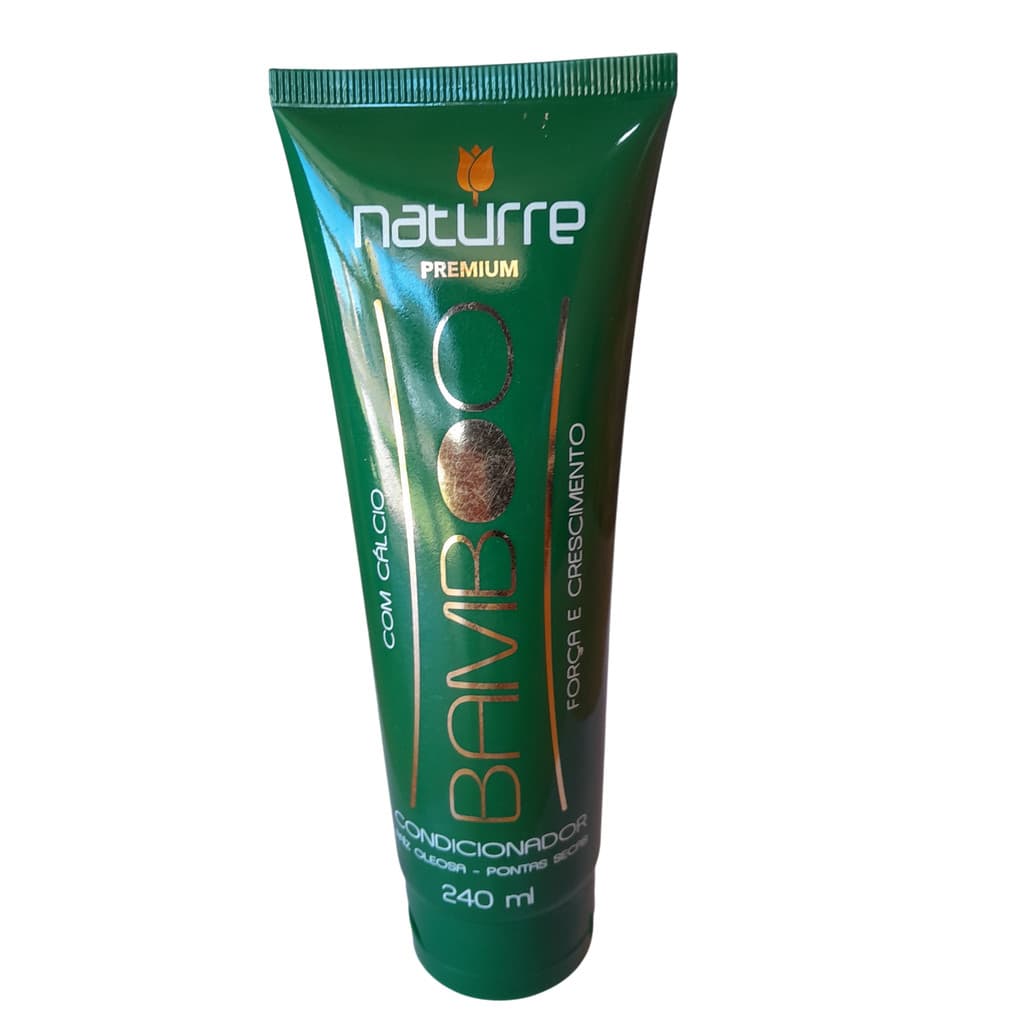 Condicionador Bamboo Naturrê com Cálcio Hidratante brilho
