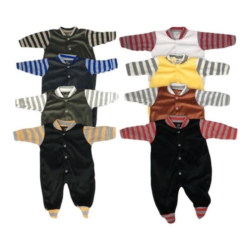 kit com 2 Macacão bebê plush Inverno Enxoval Antialérgico.