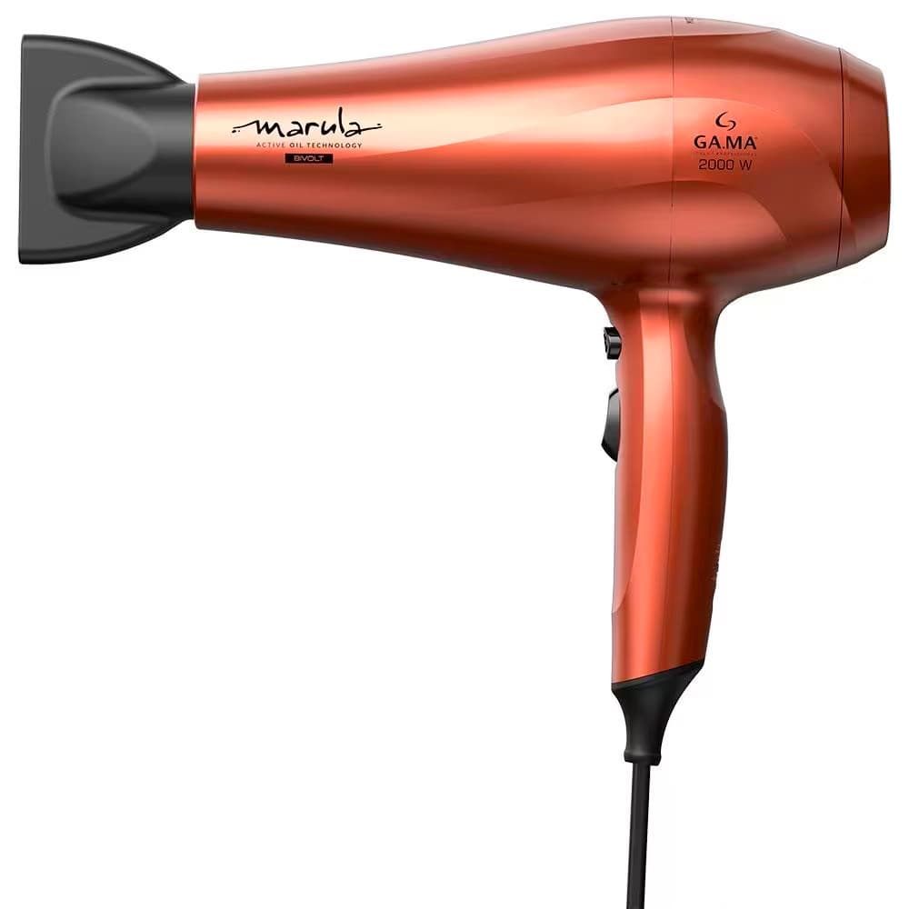 Secador de Cabelos Marula Íon Motor AC Profissional 2000W GA.MA Italy
