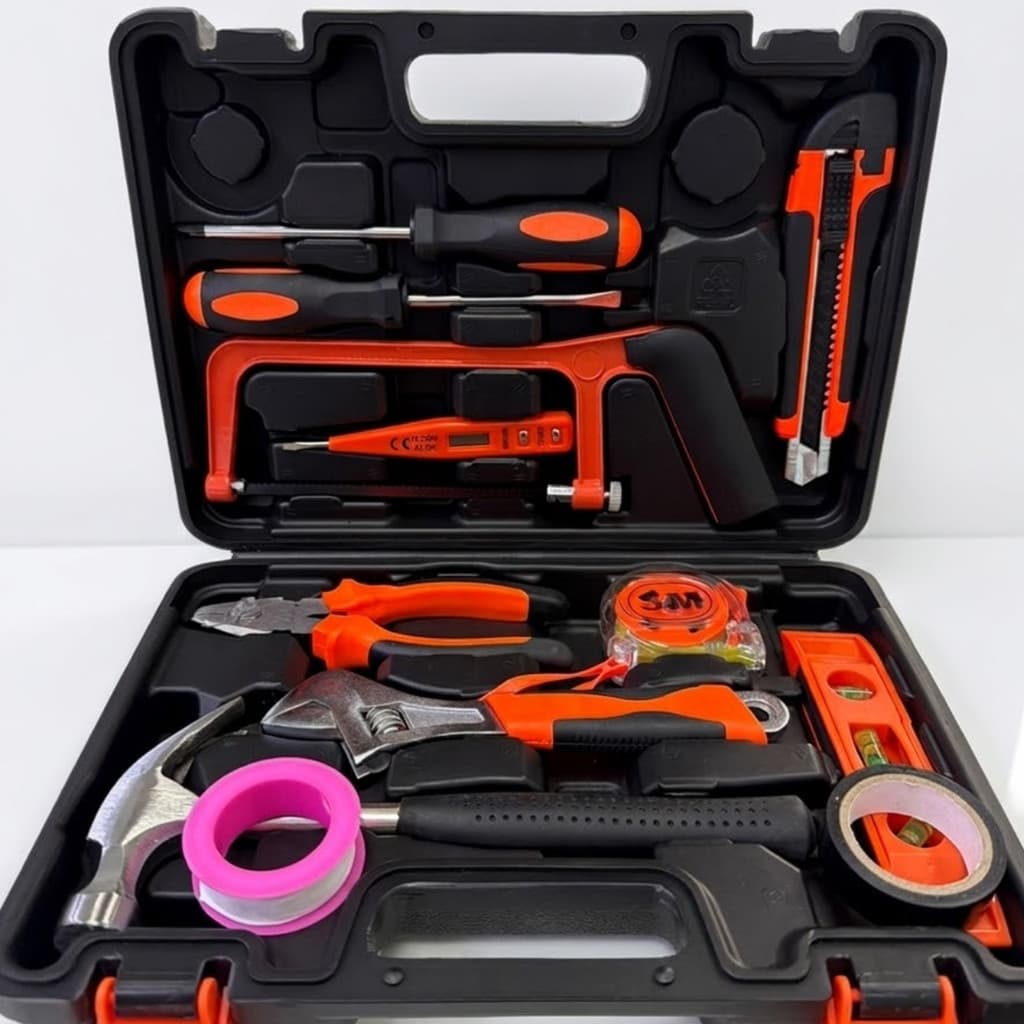 Kit de Ferramentas 13 Peças com Maleta | Essencial Completo