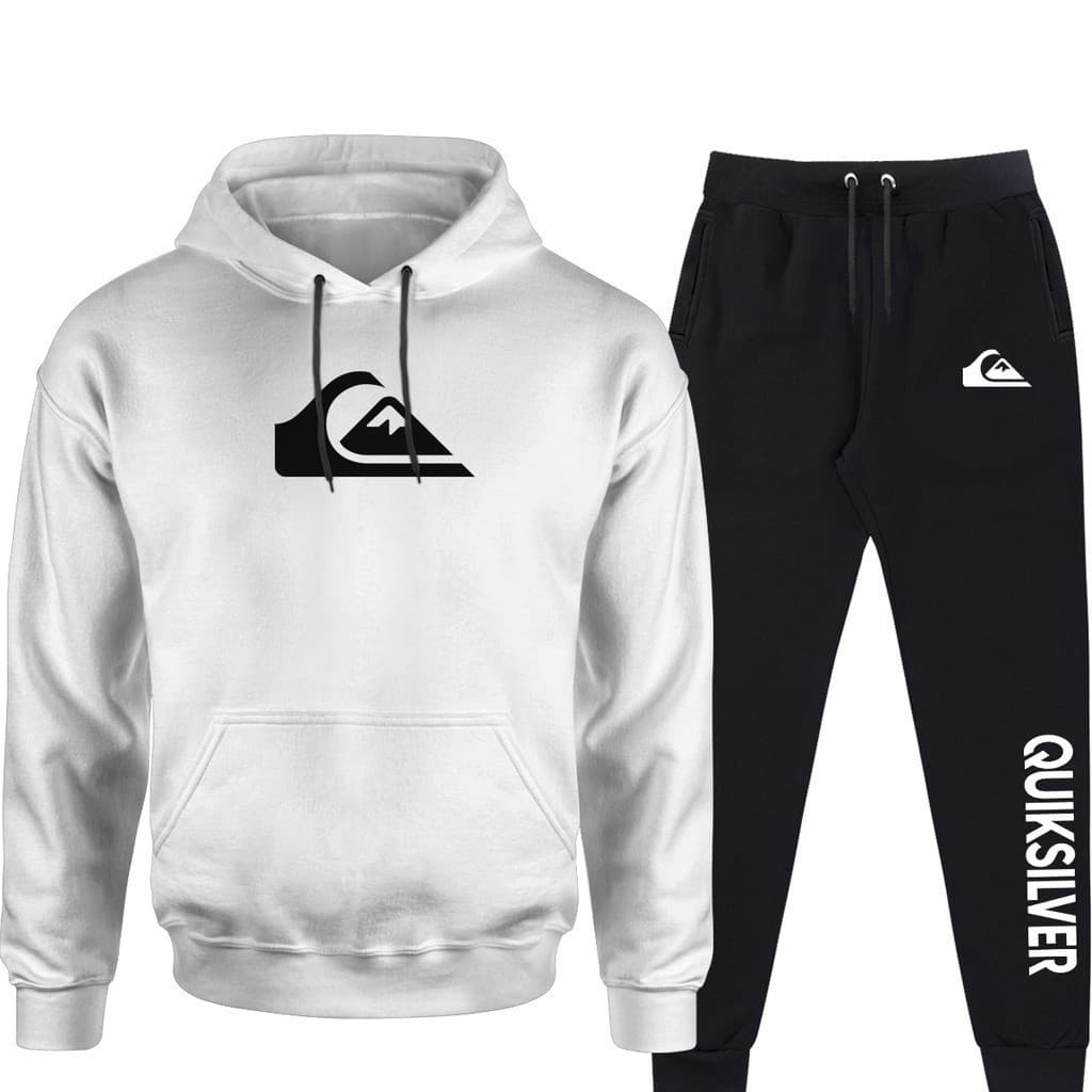 Conjunto Moletom Masculino Novidade blusa de frio com capuz e bolso conjunto flanelado de inverno