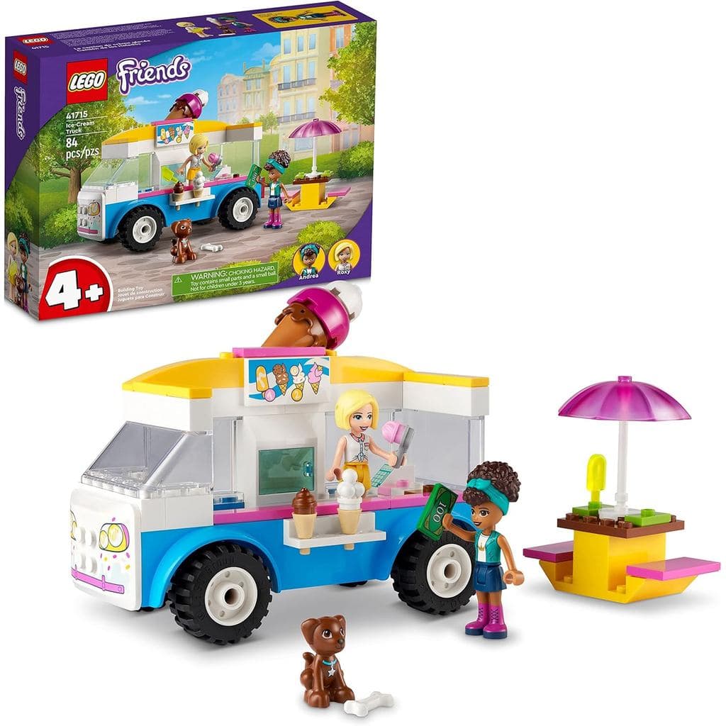 Lego Friends Caminhão de Sorvete 84 Peças Blocos de Montar Ref. 41715 - Lego