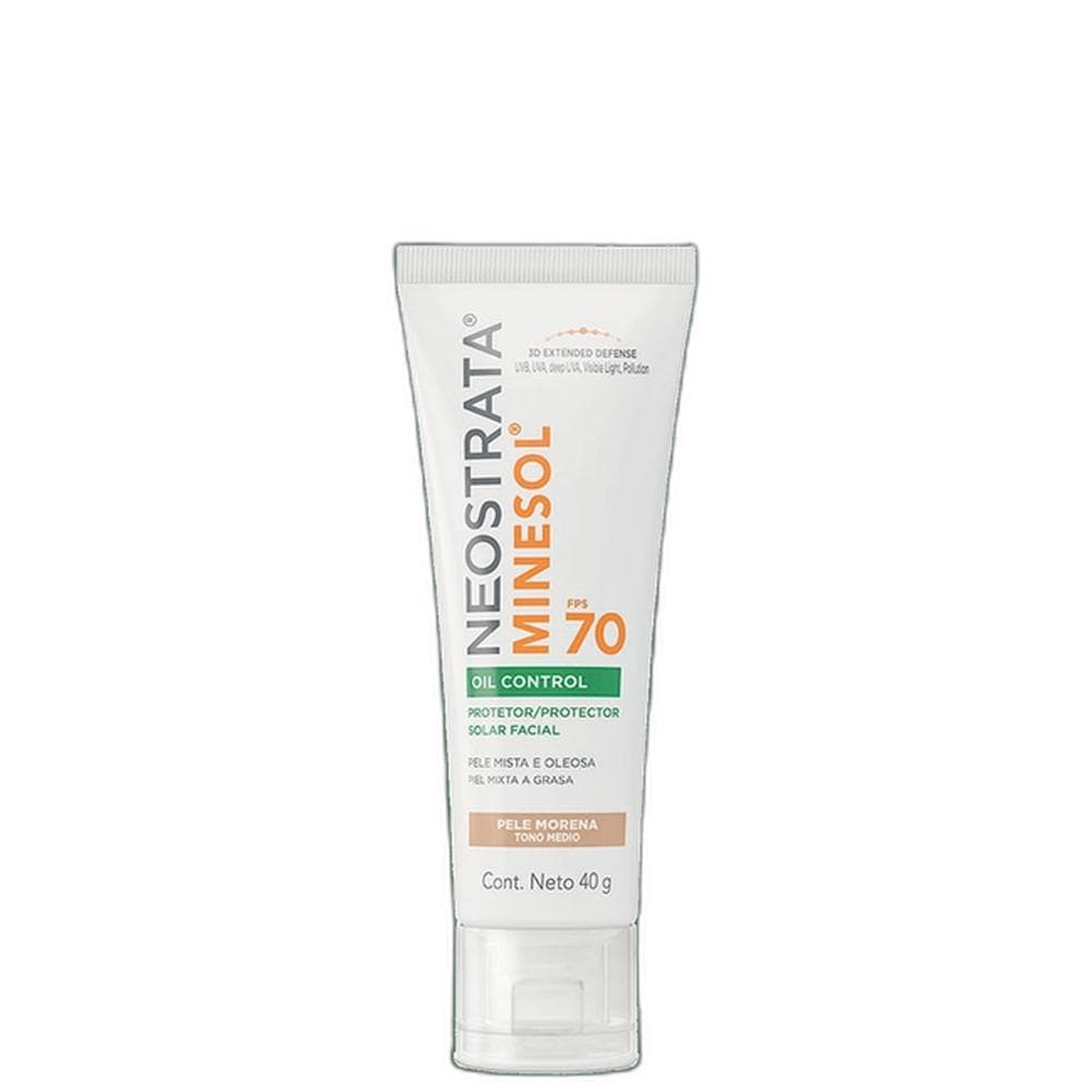 NeoStrata Minesol Oil Control FPS 70 Médio Claro - Protetor Solar com Cor 40g