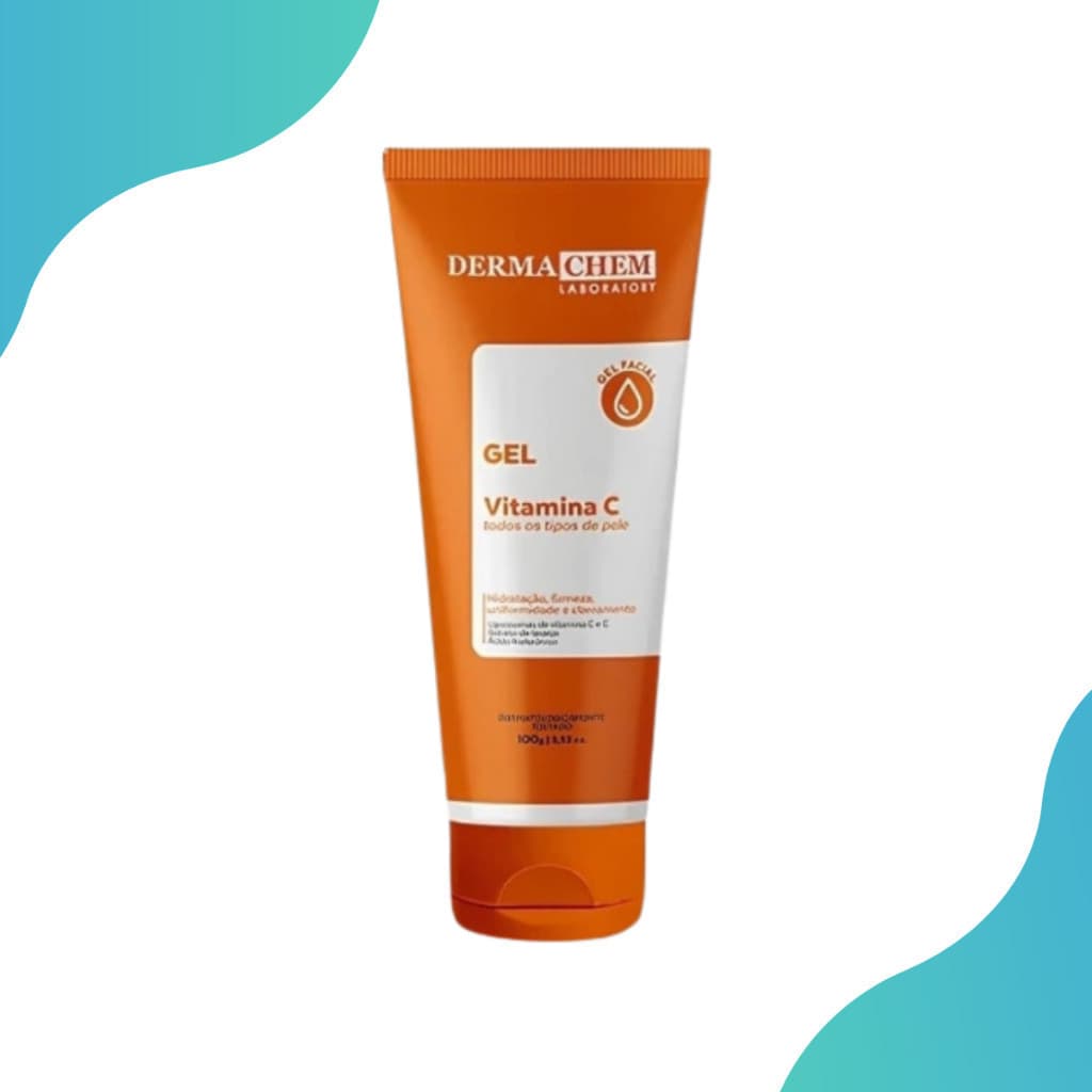 Gel Facial Anti-idade Vitamina C 100g Dermachem