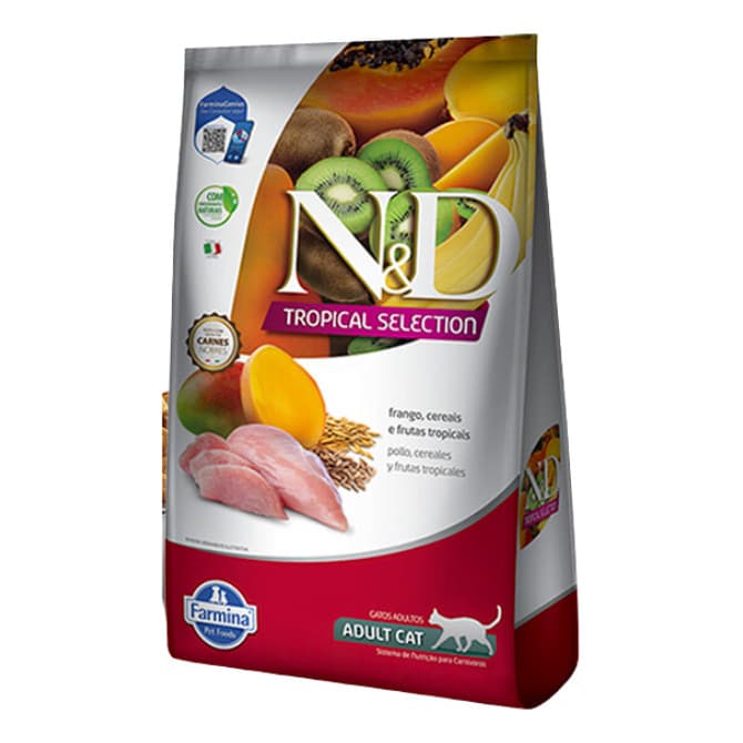 Ração ND N&d Tropical Selec Gato Ad Frango 400gr