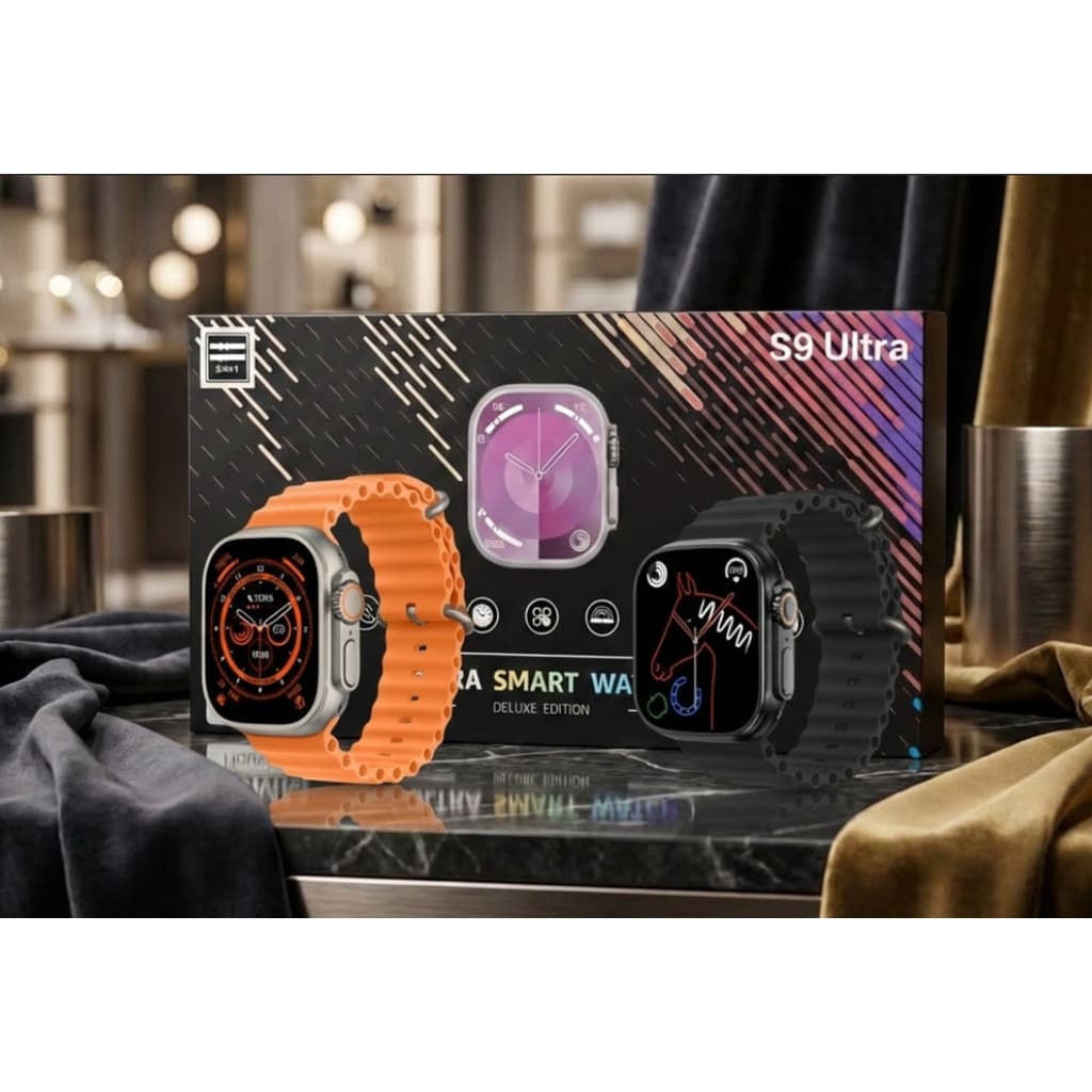Relogio Smartwatch S9 ULTRA Com 2 Pulseiras Trocaáveis