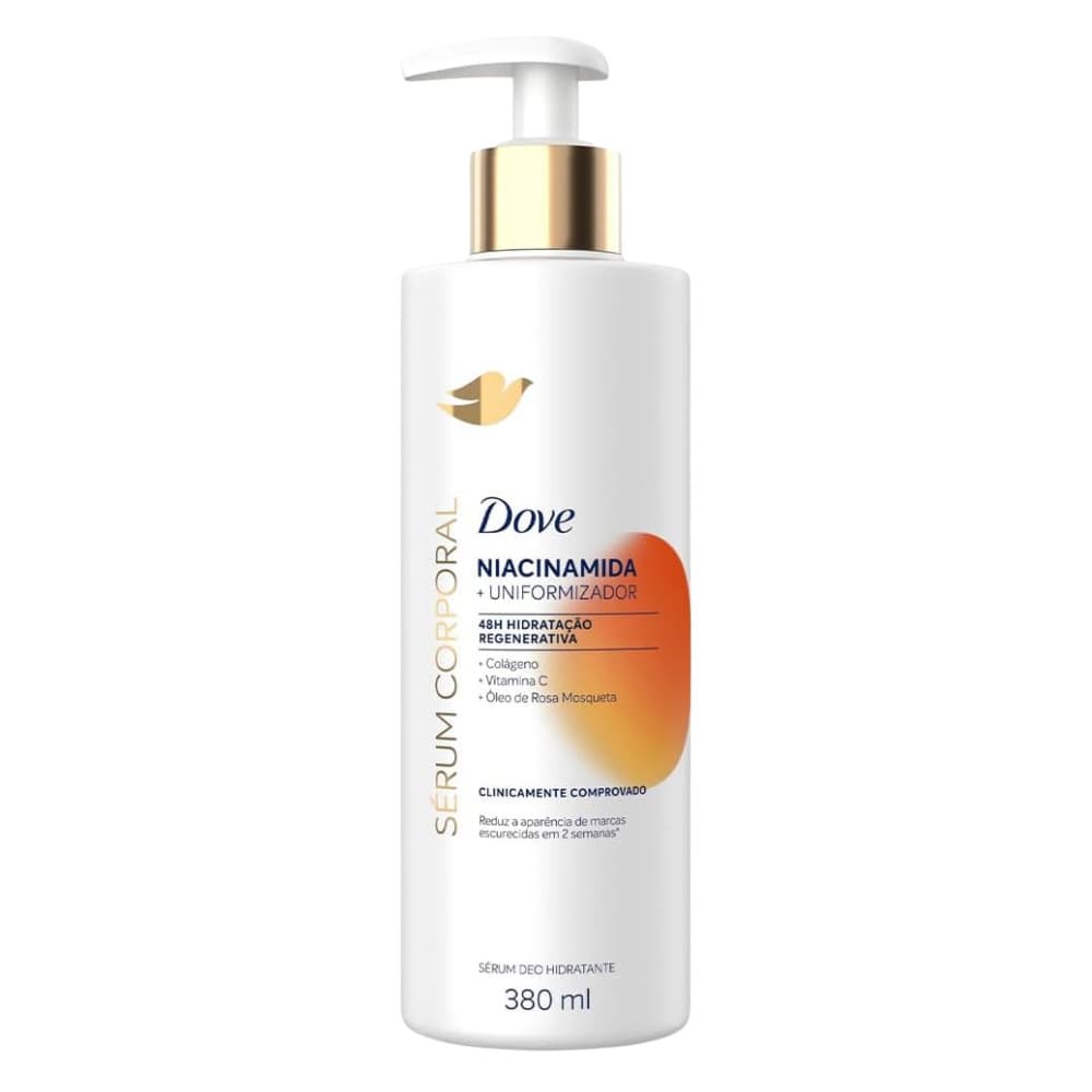 Sérum Corporal Dove 48h Hidratação 380ml com Colágeno e Vitamina C