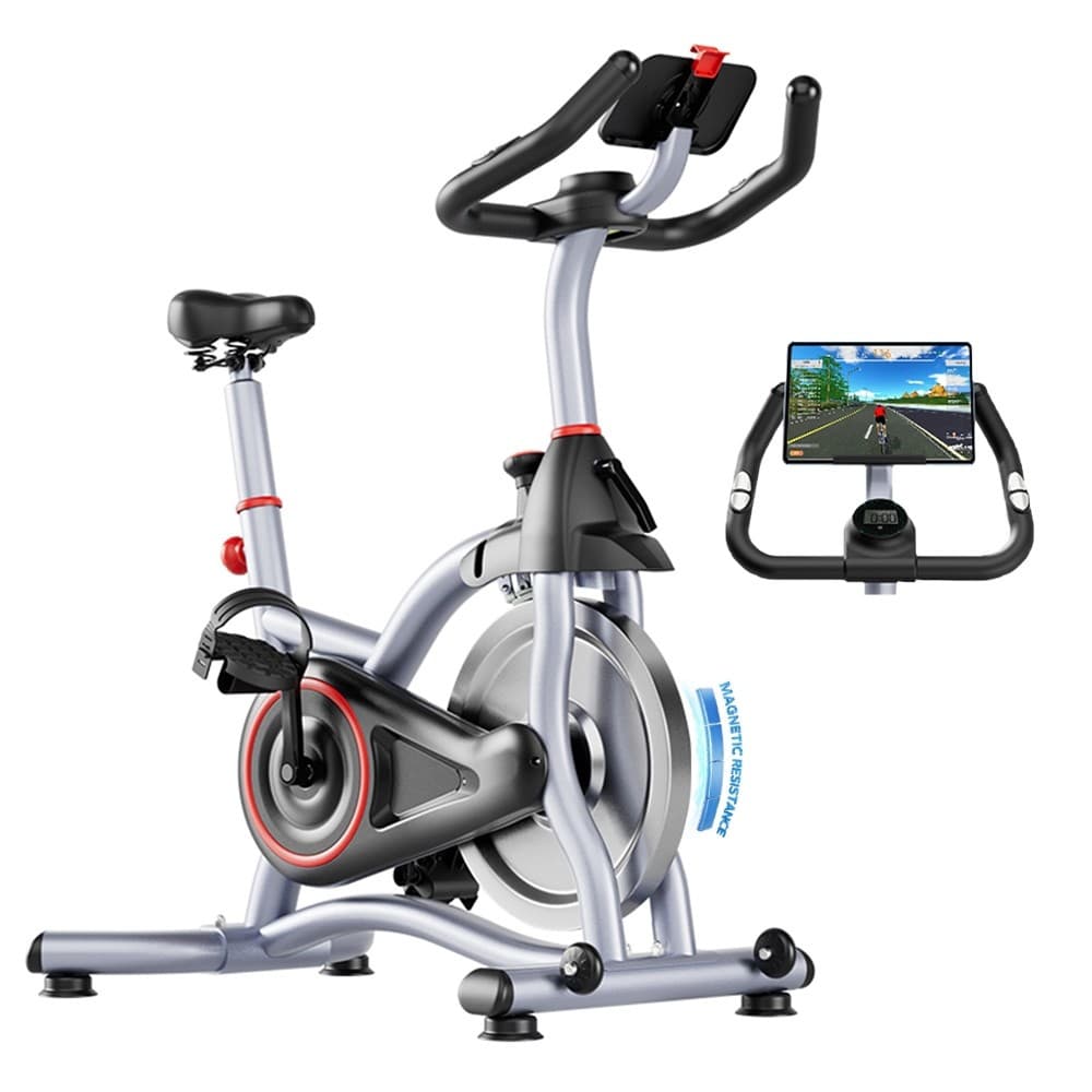 Bicicleta Ergométrica Esportiva Giratória Grande Magnético