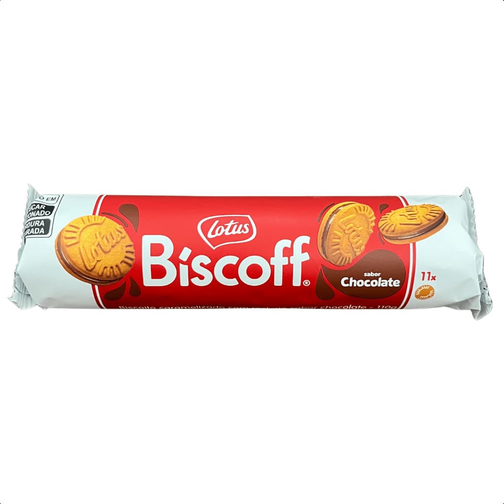 Biscoito Lotus Biscoff Sandwich Chocolate 110g Importado